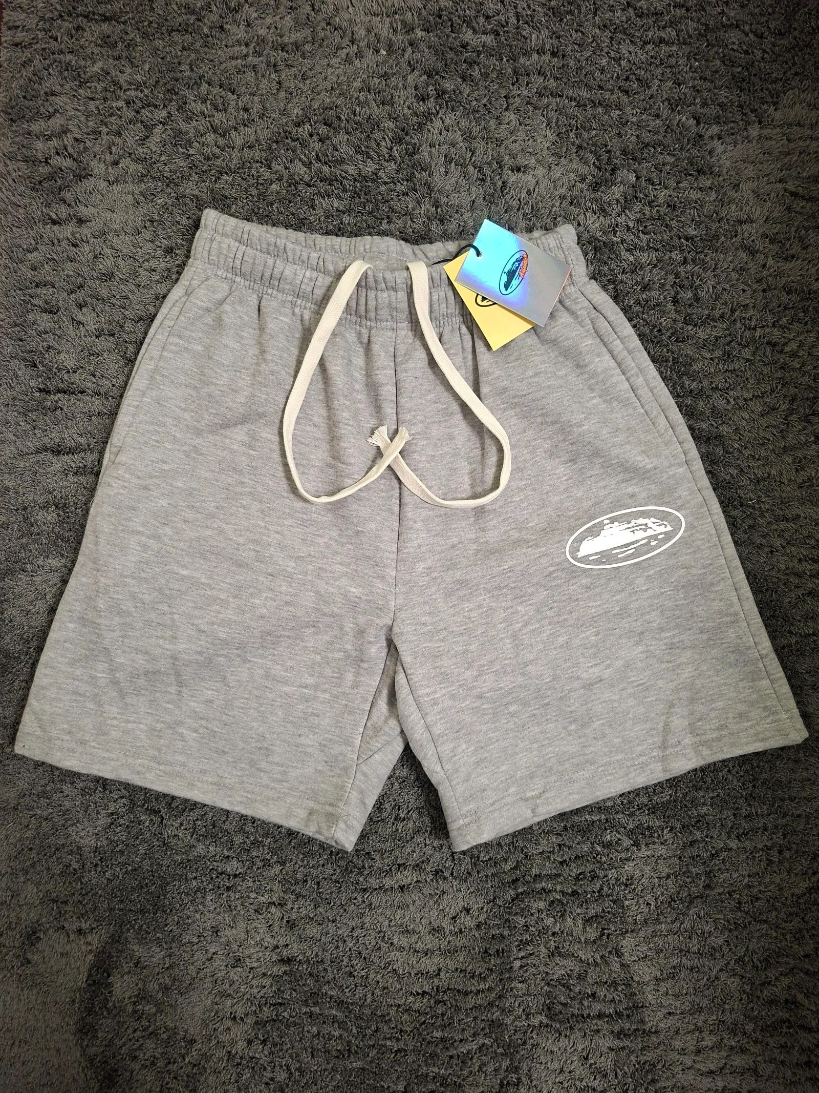 Corteiz pantalon corto gris talla S